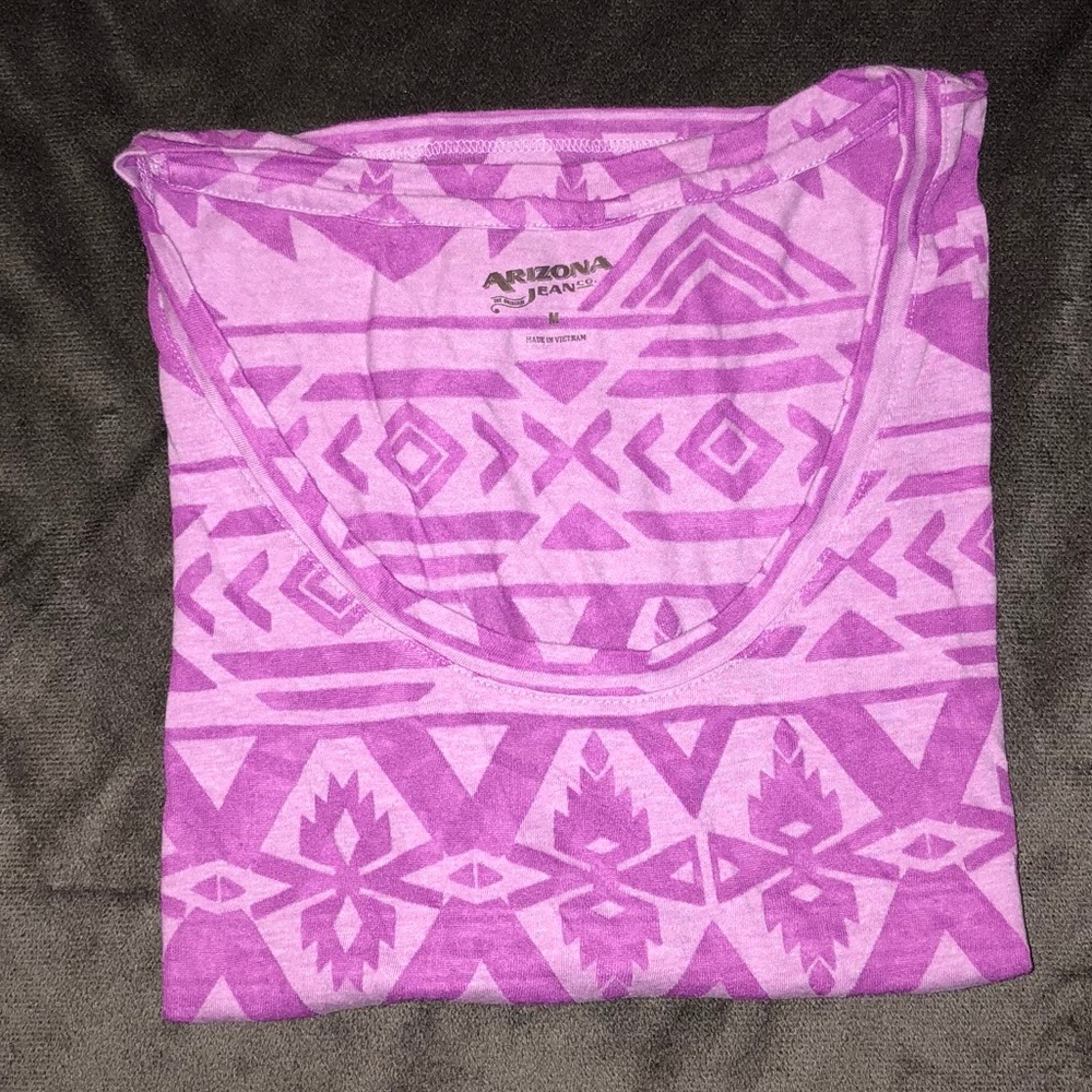 Arizona Jean Co. Pink T-Shirt Size Medium